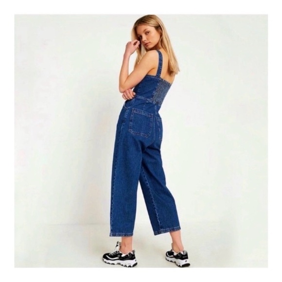 BDG Urban Outfitters Denim Cropped Jumpsuit - Picture 4 of 8